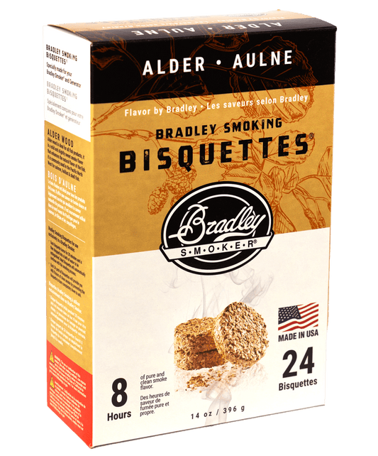 Bisquettes de bois d'aulne