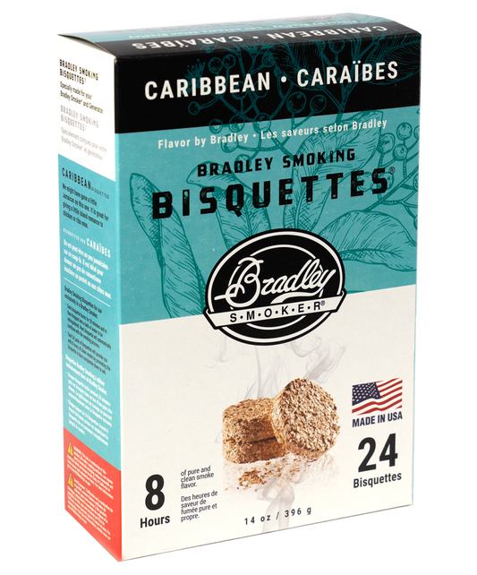 Bisquettes de bois de qualité supérieure, mélange caribéen