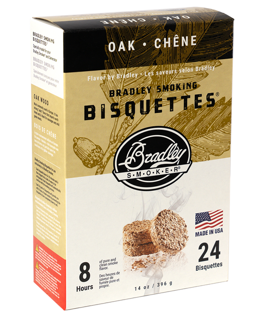 Biscuits de bois de chêne