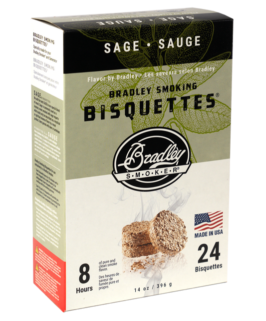 Bisquettes de bois de sauge de qualité supérieure