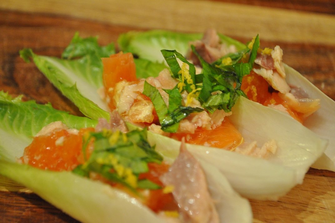 Citrus & Smoked Trout Endive Salad Recipe Bradley Smokers